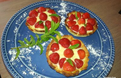 Tarte aux fraises