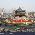 Rond-point à Xian (Chine)