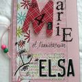 Mini album 4ans d'Elsa