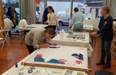 Votre atelier de Peinture sur Soie