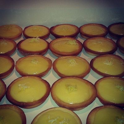 Tartelettes au citron 