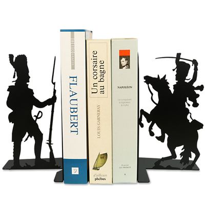 Serre-livres Hussard et Grognard de la Garde Impériale