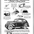 Juvaquatre Renault : la nouvelle conduite intérieure 1938