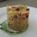 Taboulé de quinoa aux graines germées