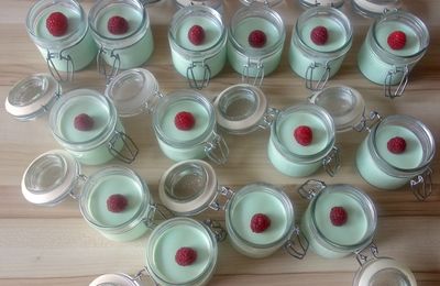 Panna cotta à la verveine