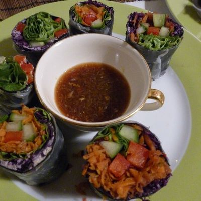 Rouleaux de légumes