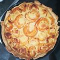 Tarte abricot amandine