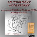 colloque Bordeaux : le Tourment adolescent