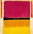 MARK ROTHKO-White Center (Yellow, Pink and Lavender on Rose) 