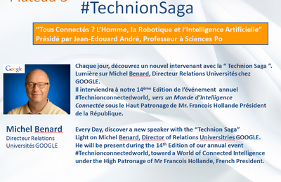 Technion Saga - Michel Benard, Directeur des relations université chez Google