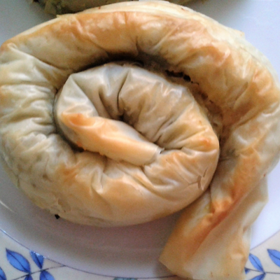 Börek aux épinards (autre version)  ispanak böreği
