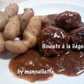 Boulets à la liégeoise