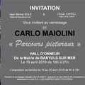 Exposition de Carlo Maiolini et dédicaces de la BD