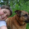 Mon selfie Moi et mon chien