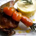 Canard confit aux abricots moelleux