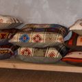 des coussins en KILIM