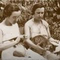 Simonne et Geneviève de Leyronnas deux soeurs photographes à Draguignan