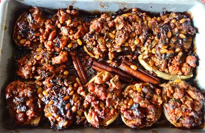 Aubergines farcies