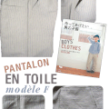 Pantalon en toile