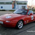 La Mazda MX-5 type NA roadster (rencard Burger King avril 2011)