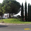 Rond-point à Agen
