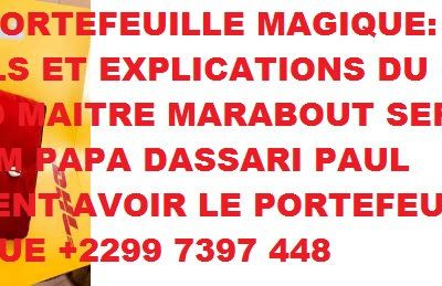 COMMENT ACTIVER UN PORTEFEUILLE MAGIQUE A DISTANCE