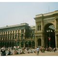 Milan , vue sur la grande gallerie
