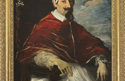 Pier Francesco Mola, Portrait of Alessandro VII Chigi, 1659