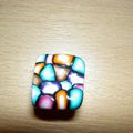 Bague multicolore