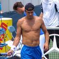 Tennis: Cincinatti version torses nus...