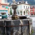 Fontaine à Modane, en Savoie