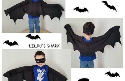 Déguisement Chauve Souris/BATMAN - DIY/TUTO