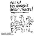 Mais si ! Les français aiment l'Europe ! - Charlie Hebdo le blog - 22 avril 2012