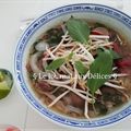 " PHO au boeuf et boulettes" (Soupe Vietnamienne)