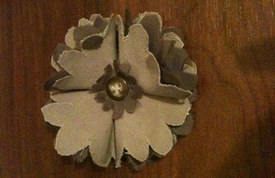 Fleurs en broche