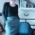 The grey skirt !