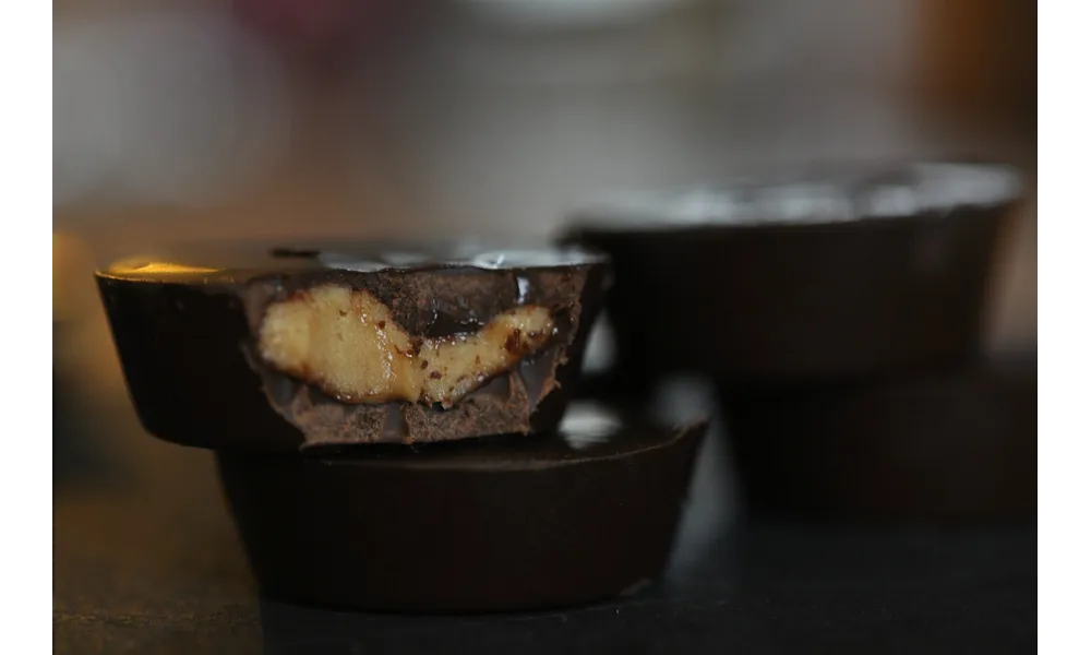 Peanut butter cups - chocolats fourrés à la crème de cacahuète