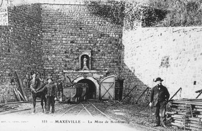 Parcours des wagonnets de la mine de Boudonville