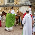 Moutiers ce jour, messe et vide grenier