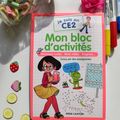 Mon bloc d'activités [Je suis en CE2]