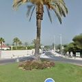 Rond-point à Saint-Cyr-sur-Mer