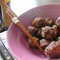 boulettes de boeuf sans matière grasse