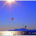 Sky surf dans le golfe de Giens...