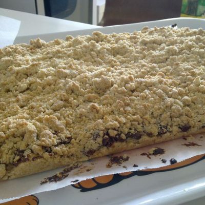 streussel au nutella