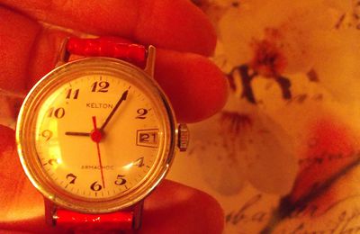 Captures de montres vintage au grenier de Chrissette/ mes trouvailles chinées 
