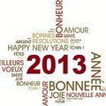 Bonne année!!!!