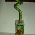 Mon vase à bambou