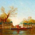 Félix ZIEM 1821-1911. Venise, les Jardins Français