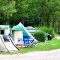 Quelques emplacements du camping
