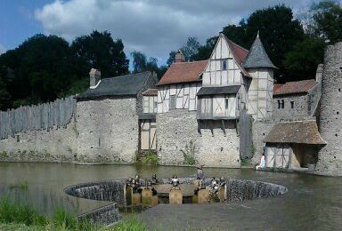 Paysage fabuleux au puy du fou